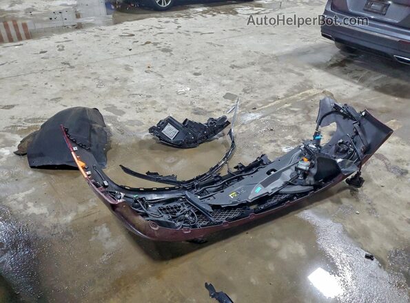 2C4RC1EG0JR333932 2018 CHRYSLER PACIFICA Burgundy Вид наклейки з VIN-кодом