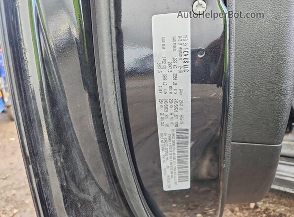 2C4RC1EG1JR237579 2018 CHRYSLER PACIFICA Черный Вид наклейки с VIN-кодом