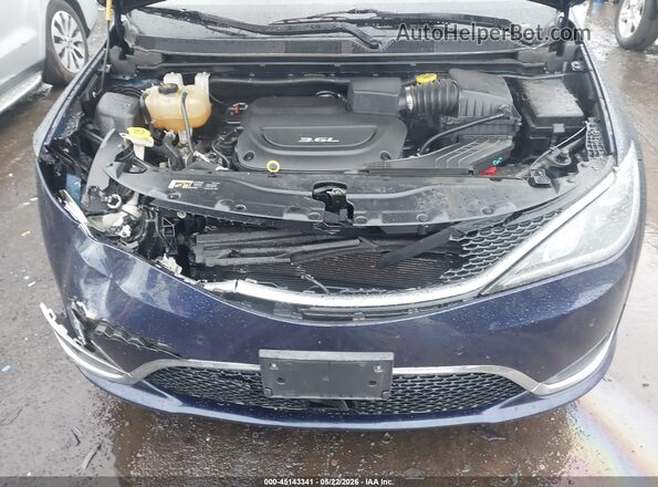 2C4RC1EG8HR519213 2017 CHRYSLER PACIFICA Синий Вид спереди