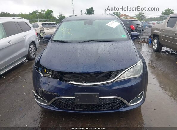 2C4RC1EG8HR519213 2017 CHRYSLER PACIFICA Синий Вид щитка приборов
