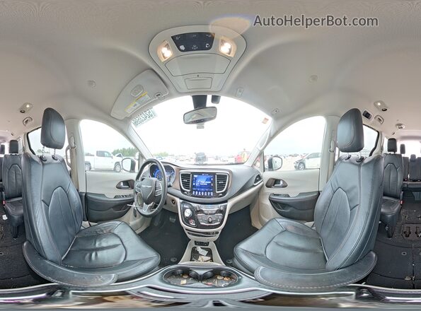 2C4RC1EG8HR771852 2017 CHRYSLER PACIFICA Black Widok wnętrza 360 stopni