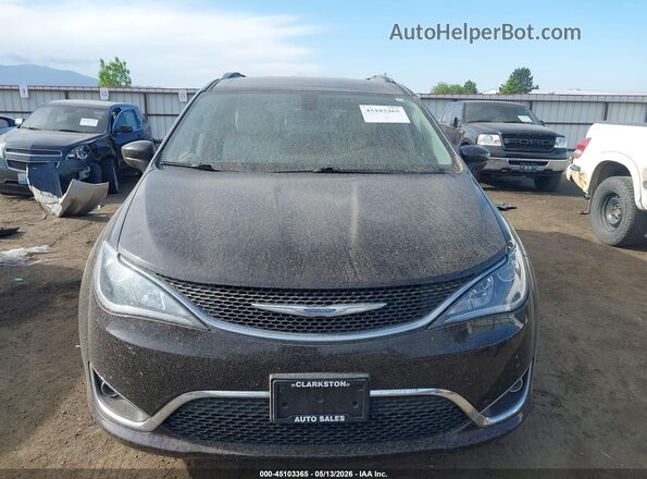 2C4RC1EG9JR290952 2018 CHRYSLER PACIFICA Черный Вид щитка приборов