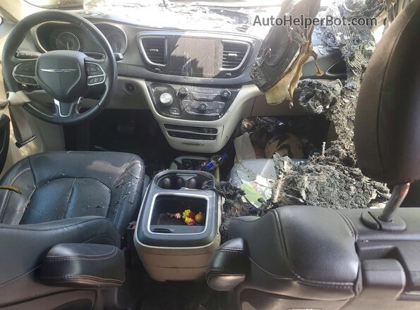 2C4RC1EG9LR108010 2020 CHRYSLER PACIFICA Blue Вид панелі приладів