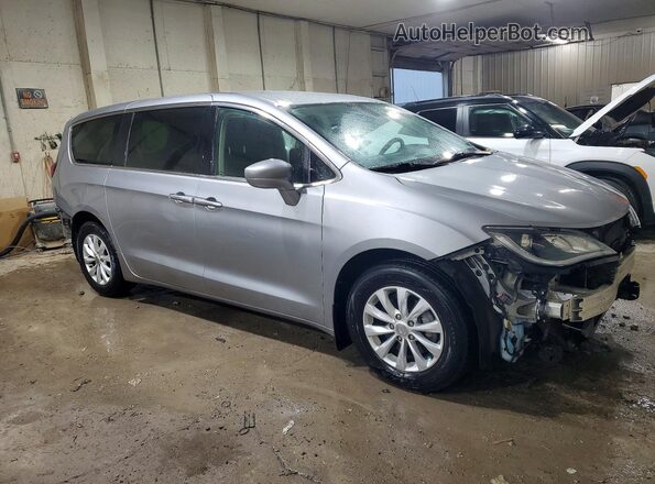 2C4RC1FG1JR354089 2018 CHRYSLER PACIFICA Серебряный Передняя правая четверть