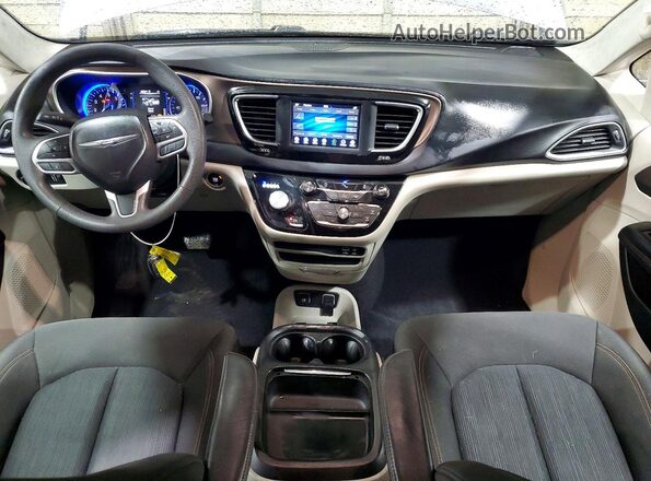 2C4RC1FG1JR354089 2018 CHRYSLER PACIFICA Серебряный Вид панели приборов