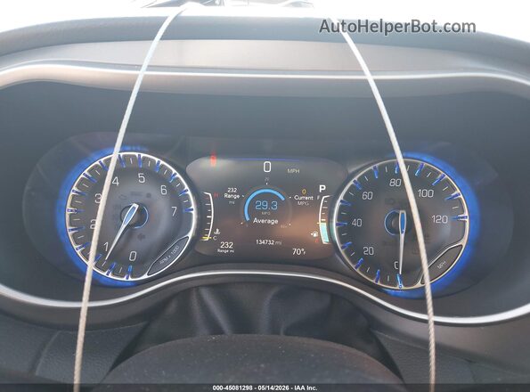 2C4RC1FG1LR124264 2020 CHRYSLER PACIFICA Dark Blue Widok tylnych siedzeń