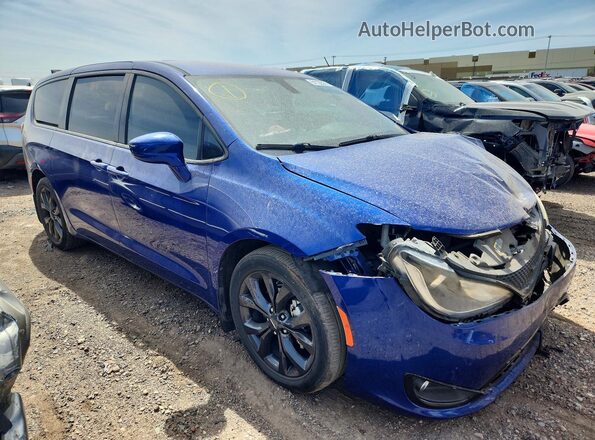 2C4RC1FG2KR708798 2019 CHRYSLER PACIFICA Blue Przód prawy