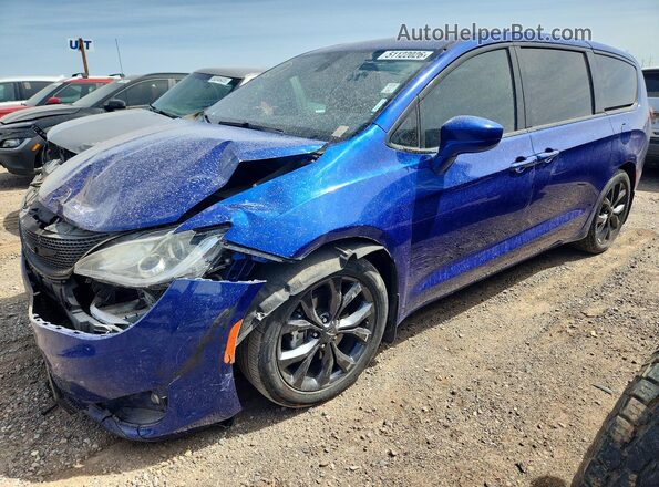 2C4RC1FG2KR708798 2019 CHRYSLER PACIFICA Blue Przód lewy