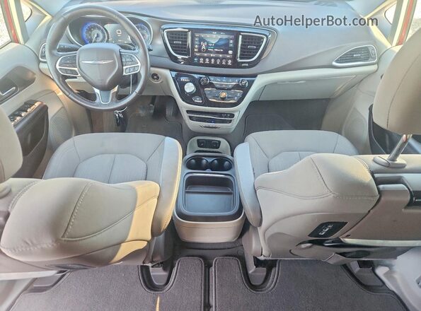 2C4RC1FG3KR630080 2019 CHRYSLER PACIFICA Темно-бордовый Вид панели приборов