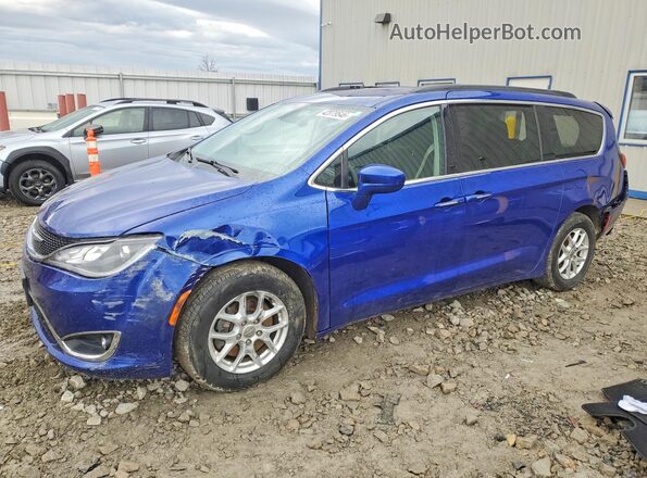 2C4RC1FG6LR103443 2020 CHRYSLER PACIFICA Blue Przód lewy