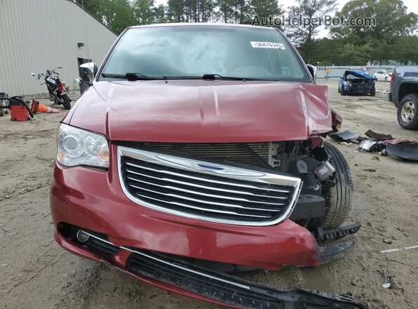 2C4RC1GG0GR213327 2016 CHRYSLER TOWN Red Widok z przodu