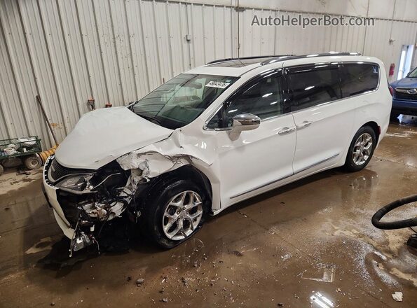 2C4RC1GG0HR734730 2017 CHRYSLER PACIFICA Белый Передняя левая четверть