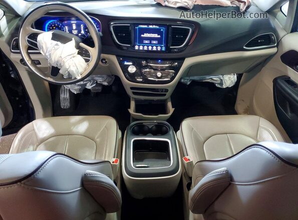 2C4RC1GG0KR679039 2019 CHRYSLER PACIFICA Blue Widok deski rozdzielczej