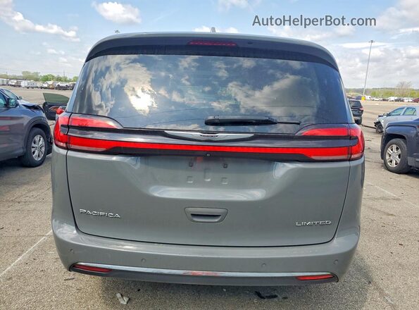 2C4RC1GG0NR138884 2022 CHRYSLER PACIFICA Gray Vista trasera
