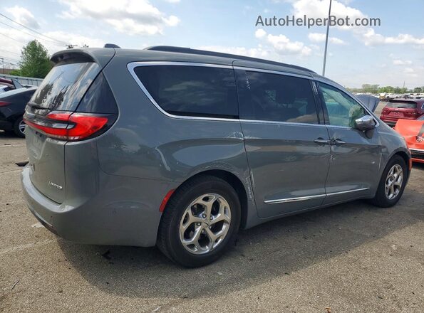 2C4RC1GG0NR138884 2022 CHRYSLER PACIFICA Gray Trasero derecho