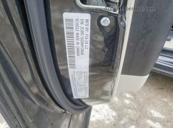 2C4RC1GG0NR138948 2022 CHRYSLER PACIFICA Black VIN კოდის სტიკერის ხედი