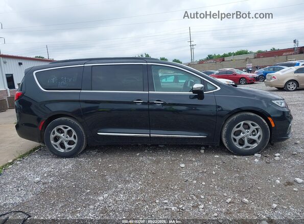 2C4RC1GG0PR535000 2023 CHRYSLER PACIFICA Black Widok wnętrza z tyłu
