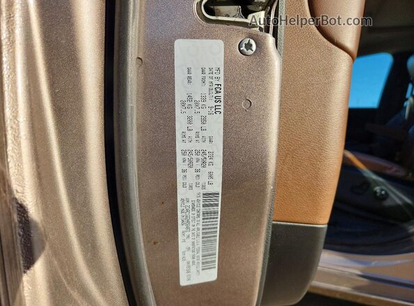 2C4RC1GG2HR564872 2017 CHRYSLER PACIFICA Tan Widok naklejki z numerem VIN