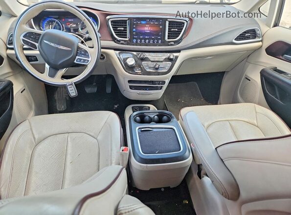 2C4RC1GG2HR633298 2017 CHRYSLER PACIFICA Black Вид панелі приладів