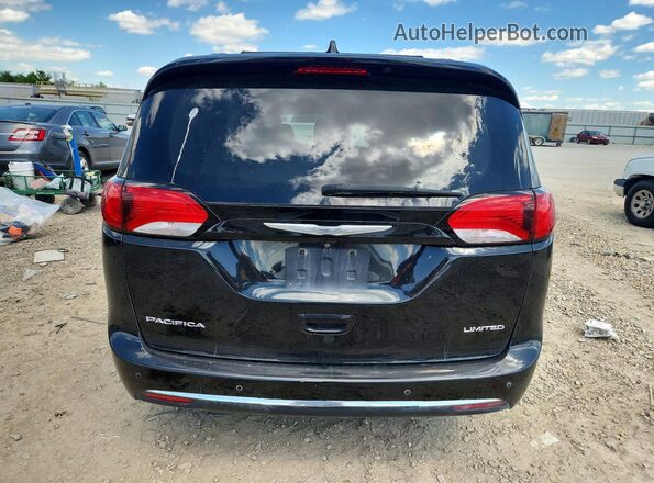 2C4RC1GG2HR633298 2017 CHRYSLER PACIFICA Black Вид ззаду
