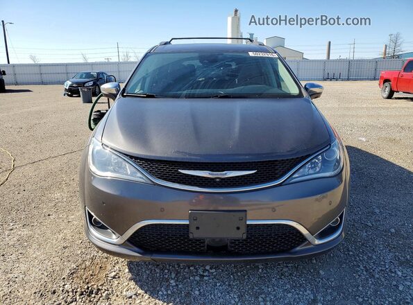 2C4RC1GG2HR661098 2017 CHRYSLER PACIFICA Серый Вид спереди