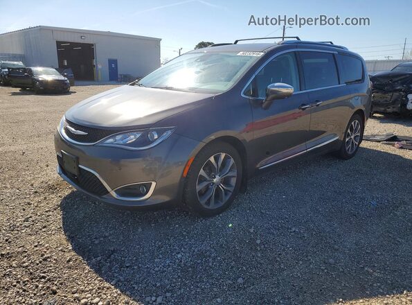 2C4RC1GG2HR661098 2017 CHRYSLER PACIFICA Серый Передняя левая четверть