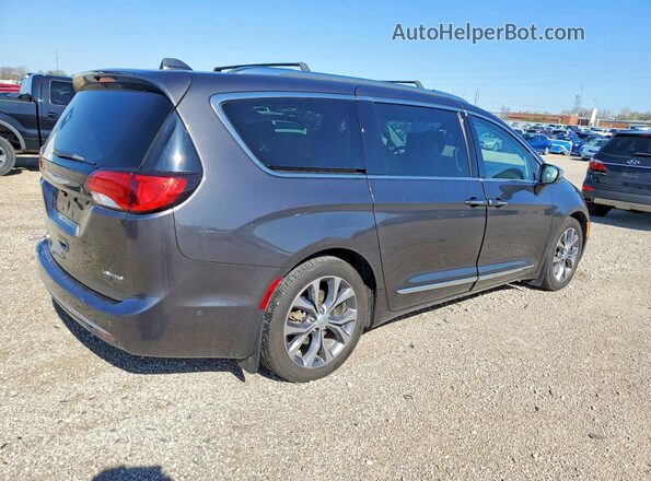 2C4RC1GG2HR661098 2017 CHRYSLER PACIFICA Серый Задняя правая четверть