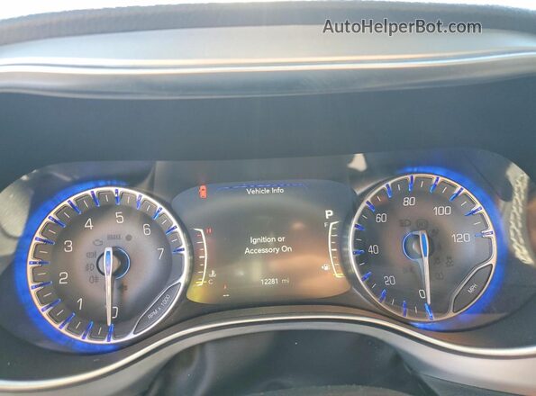 2C4RC1GG2TR187002 2026 CHRYSLER PACIFICA Белый Вид щитка приборов