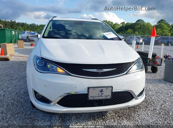 2C4RC1GG3HR836216 2017 CHRYSLER PACIFICA White Vista del cuadro de instrumentos