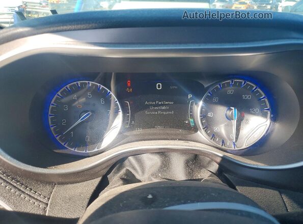 2C4RC1GG4HR839593 2017 CHRYSLER PACIFICA Серебряный Вид щитка приборов