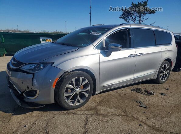 2C4RC1GG4HR839593 2017 CHRYSLER PACIFICA Серебряный Передняя левая четверть