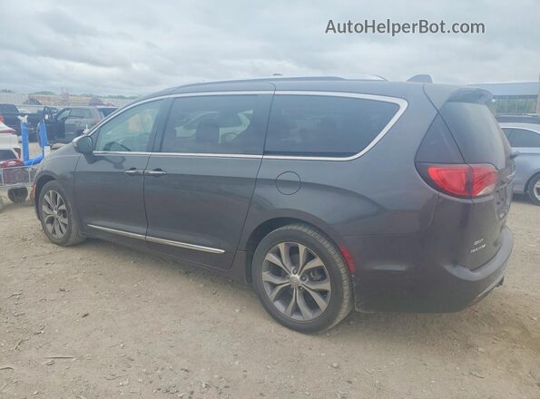 2C4RC1GG4JR358040 2018 CHRYSLER PACIFICA Gray Задня ліва чверть