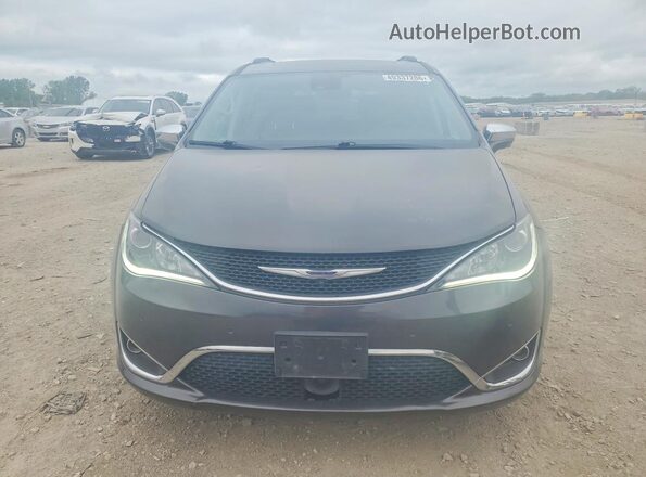2C4RC1GG4JR358040 2018 CHRYSLER PACIFICA Gray Вид спереду
