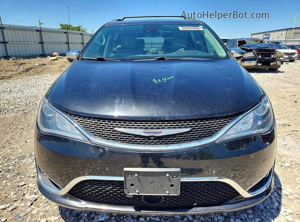 2C4RC1GG4LR195456 2020 CHRYSLER PACIFICA Black Вид ззаду