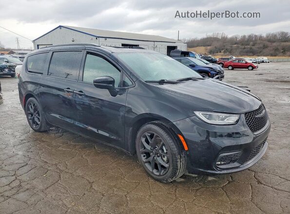2C4RC1GG4RR103786 2024 CHRYSLER PACIFICA Черный Передняя правая четверть