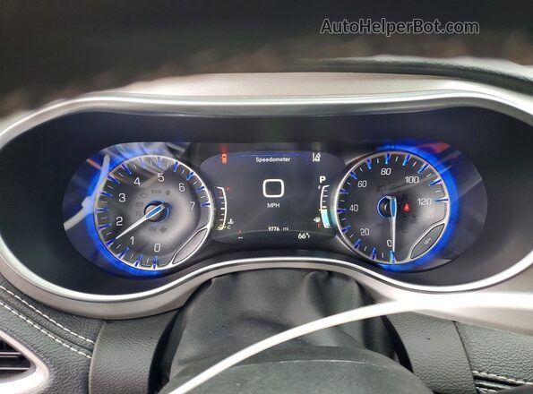 2C4RC1GG4RR103786 2024 CHRYSLER PACIFICA Черный Вид щитка приборов