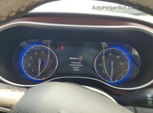 2C4RC1GG6HR591900 2017 CHRYSLER PACIFICA Белый Вид щитка приборов