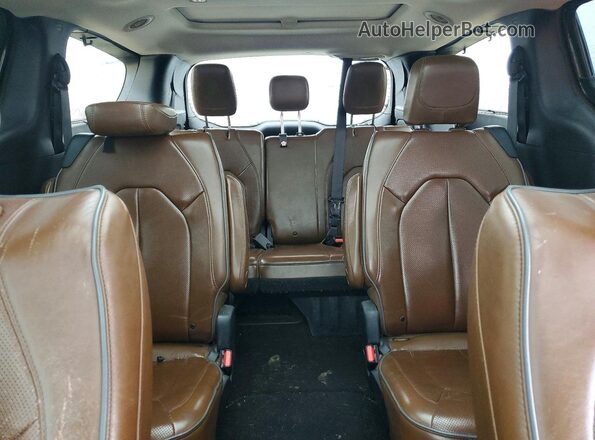 2C4RC1GG7HR504537 2017 CHRYSLER PACIFICA Black Vista de los asientos traseros