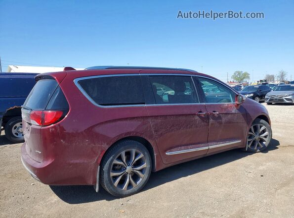 2C4RC1GG7KR616083 2019 CHRYSLER PACIFICA Бордовый Задняя правая четверть