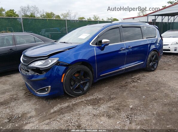 2C4RC1GG7LR184175 2020 CHRYSLER PACIFICA Синий Передняя левая четверть