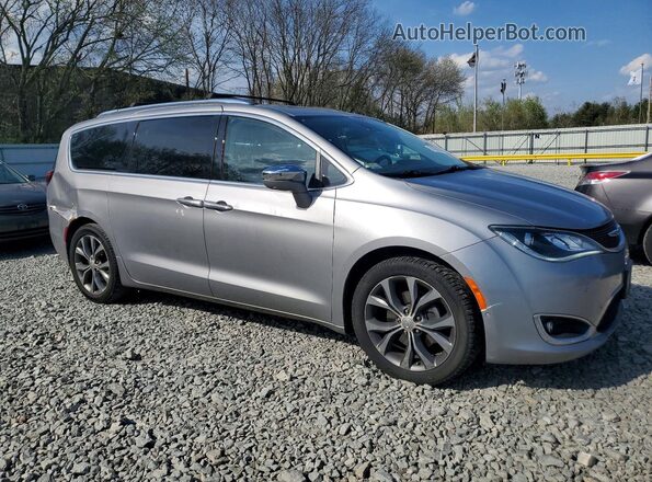 2C4RC1GG8HR744518 2017 CHRYSLER PACIFICA Серебряный Передняя правая четверть