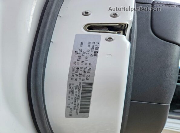 2C4RC1GG8JR261911 2018 CHRYSLER PACIFICA White Widok naklejki z numerem VIN