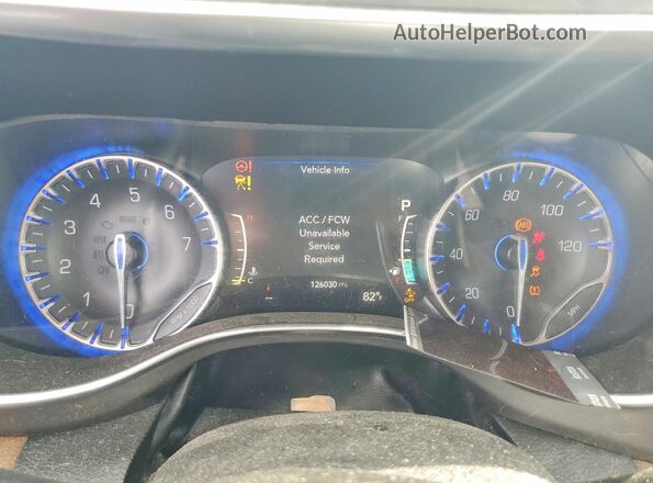 2C4RC1GG9KR738797 2019 CHRYSLER PACIFICA Серый Вид щитка приборов
