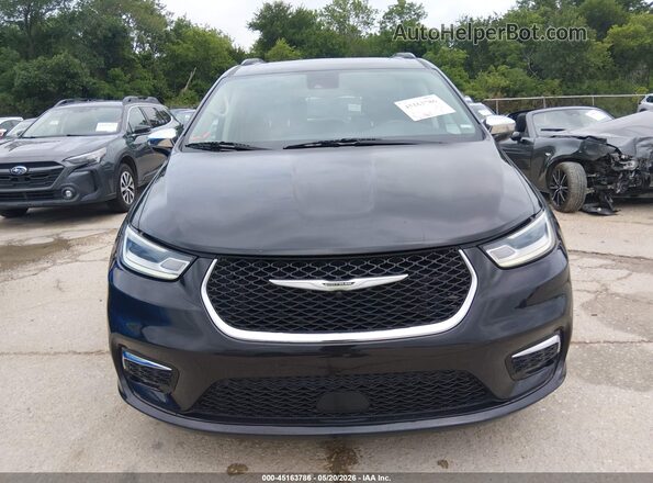 2C4RC1GG9PR596619 2023 CHRYSLER PACIFICA Black Вид щитка приладів