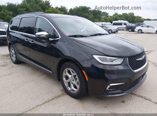 2C4RC1GG9PR596619 2023 CHRYSLER PACIFICA Black Передня права чверть