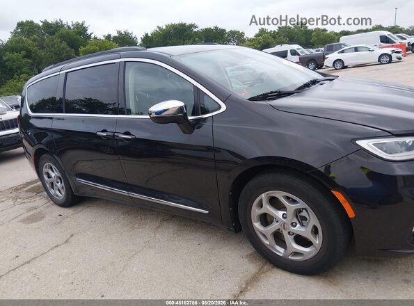 2C4RC1GG9PR596619 2023 CHRYSLER PACIFICA Black Вид задньої частини салону