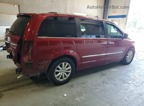 2C4RC1GGXGR233004 2016 CHRYSLER TOWN Burgundy Tył prawy