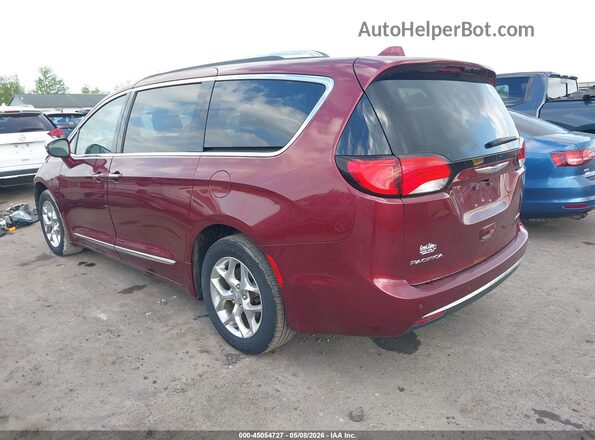 2C4RC1GGXJR185656 2018 CHRYSLER PACIFICA Red Rear left