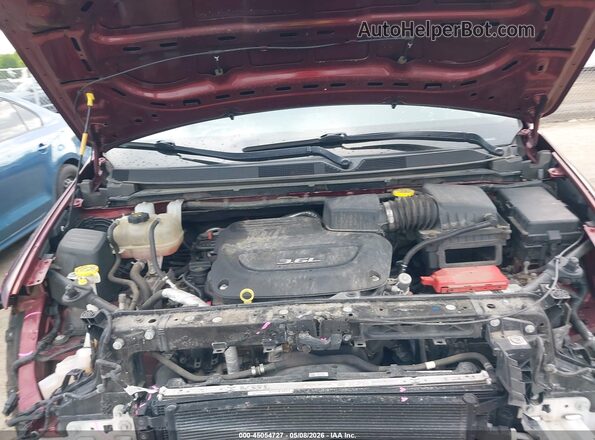 2C4RC1GGXJR185656 2018 CHRYSLER PACIFICA Red Rear view