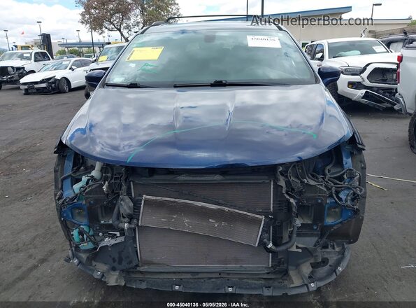 2C4RC1H71KR577733 2019 CHRYSLER PACIFICA Синий Вид задней части салона